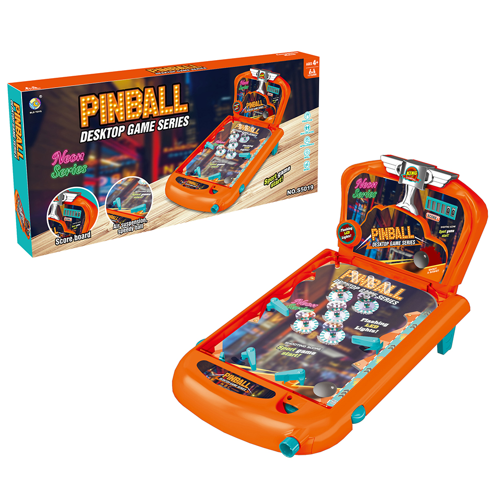 GCC Pinball game, with scoring machine, light & music, exclude battery